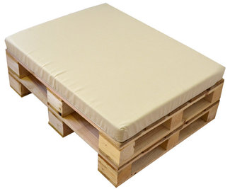 Palet Pouf con Cojín 80 x 100cm