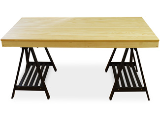 Mesa Cerco con Caballete en Pino Regulable 80 x 160 x 77 cm