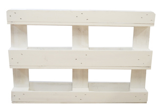 Palet Macetero Vertical Blanco 14 x 80 x 120 cm