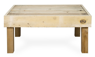 Mesa de Centro Palet Madera Nature 80 x 100 x 47 cm