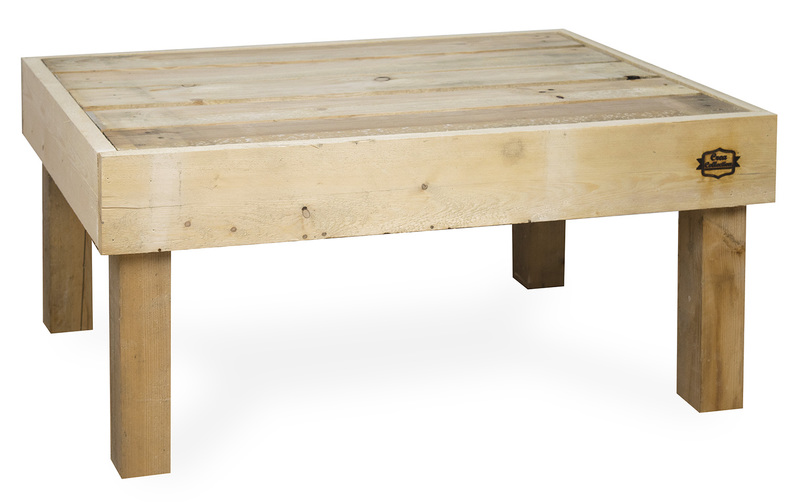 Mesa de Centro Palet Madera Nature 80 x 100 x 47 cm