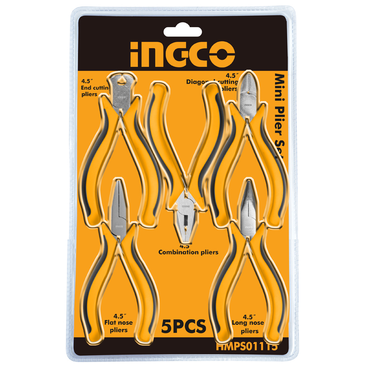 Juego 5 Mini Alicates de Precisión Ref.HMPS01115