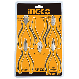 Juego 5 Mini Alicates de Precisión Ref.HMPS01115