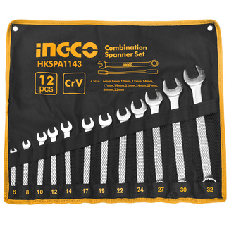 Set de 12 Llaves Combinadas Cr-V Ref.HKSPA1143