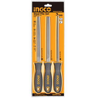 Set 3 Limas para Metales 200 mm Ref.HKTFS1308