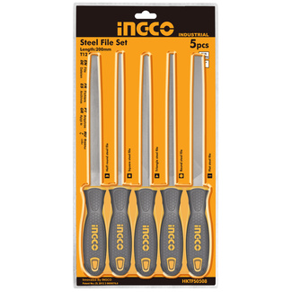 Set 5 Limas para Metales 200 mm Ref.HKFTS0508