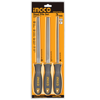 Set 3 Escofinas para Madera 200 mm Ref.HKFW0308