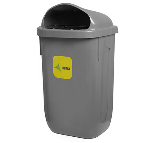 Papelera Urbana Plástica Modelo Verona Advanced 