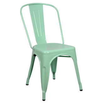 Conjunto de Mesa Bar Bristol y 4 Sillas Tudix Verde Menta
