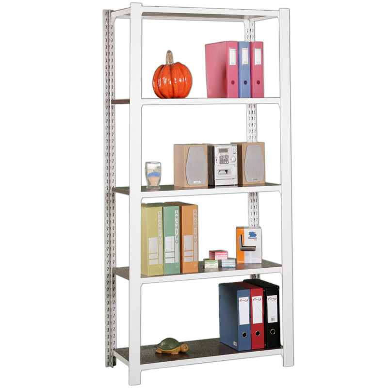 Estanteria Metálica Kit OffiClick Wood 5 Estantes   