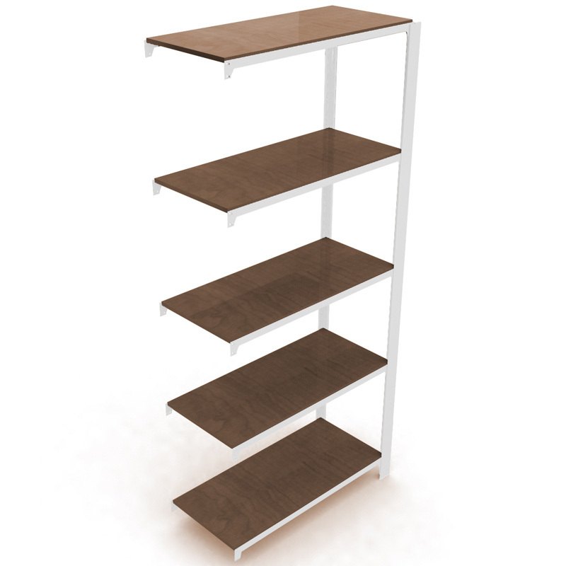 Estanteria Metálica Kit OffiClick Wood 5 Estantes   