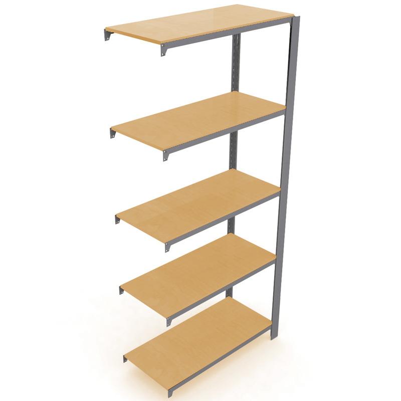 Estanteria Metálica Kit OffiClick Wood 5 Estantes   