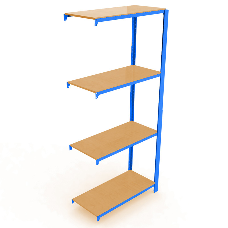 Estanteria Metálica Kit OffiClick Wood 4 Estantes 