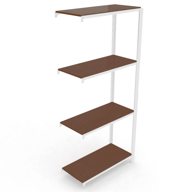 Estanteria Metálica Kit OffiClick Wood 4 Estantes 