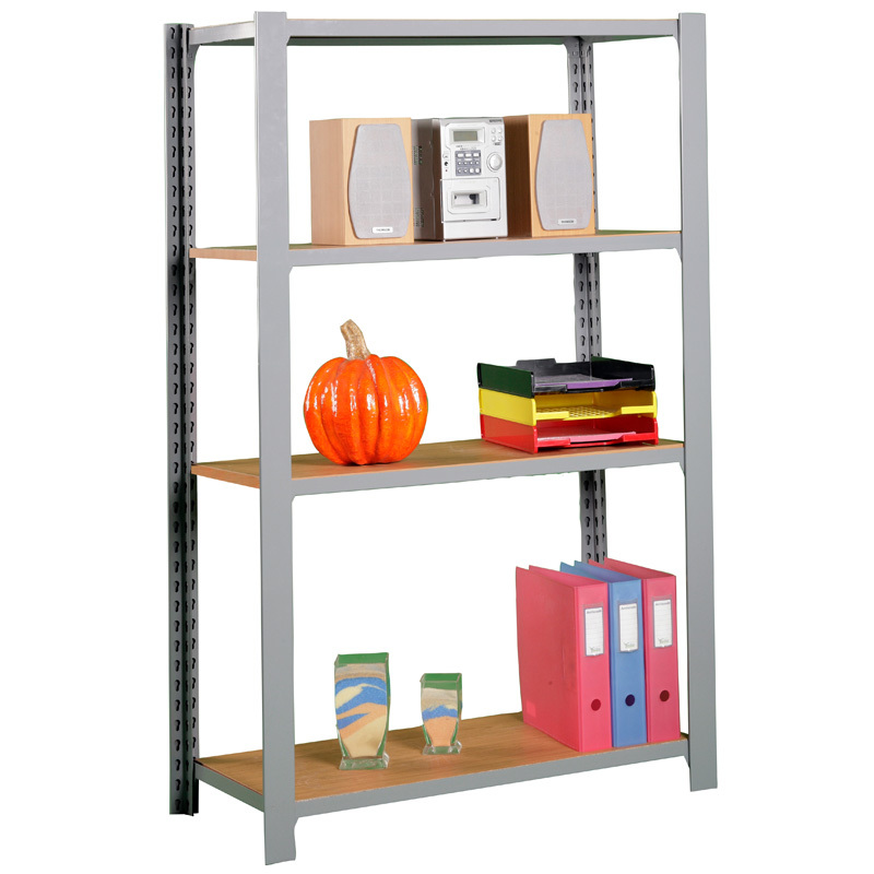 Estanteria Metálica Kit OffiClick Wood 4 Estantes 