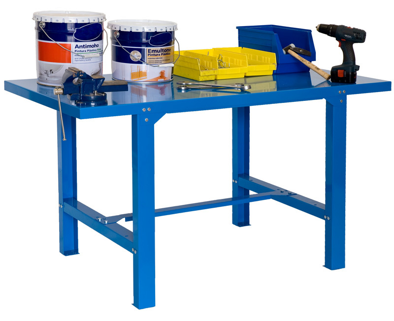 Mesa de Trabajo Kit SimonWork BT6 Metalic 1 Estante
