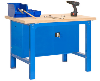 Mesa Trabajo Kit SimonWork BT6 PlyWood Locker 1 Estante