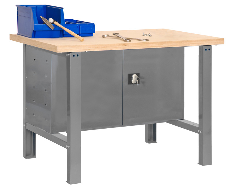 Mesa Trabajo Kit SimonWork BT6 PlyWood Locker 1 Estante
