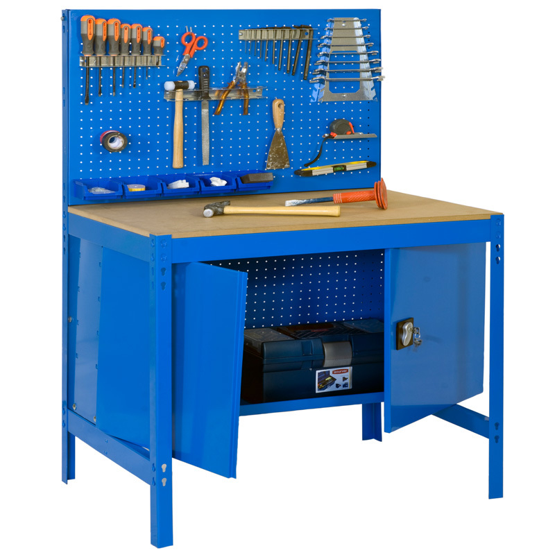 Mesa de Trabajo en Kit SimonWork BT2 Locker 1 Estante