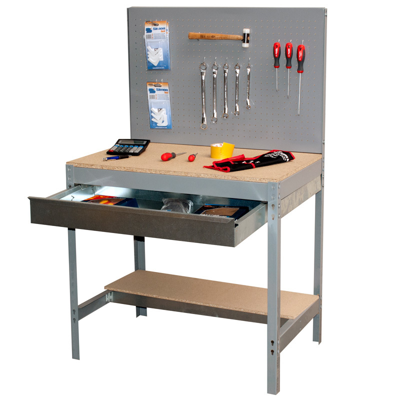 Mesa Trabajo Kit SimonWork BT2 Box 2 Estantes