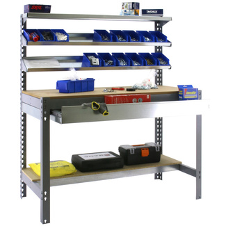 Mesa Trabajo Kit SimonWork BT1 Box 4 Estantes