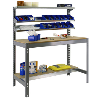 Mesa Trabajo Kit SimonWork BT1 5 Estantes