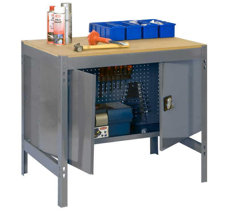 Mesa de Trabajo Kit SimonWork BT0 Locker 1 Estante