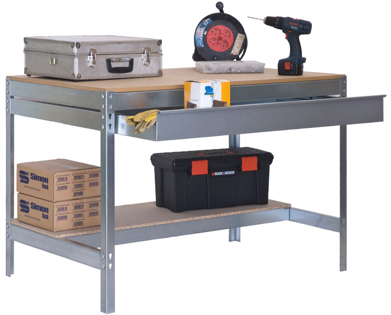 Mesa Trabajo Kit SimonWork BT0 Box 2 Estantes
