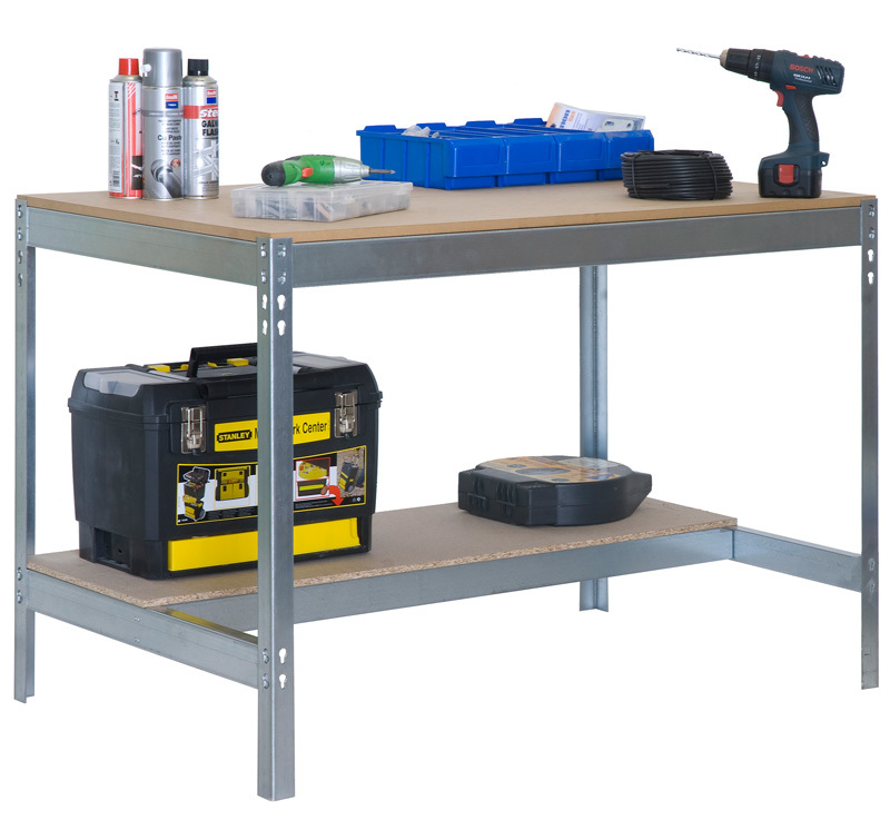 Mesa Trabajo Kit SimonWork BT0 2 Estantes