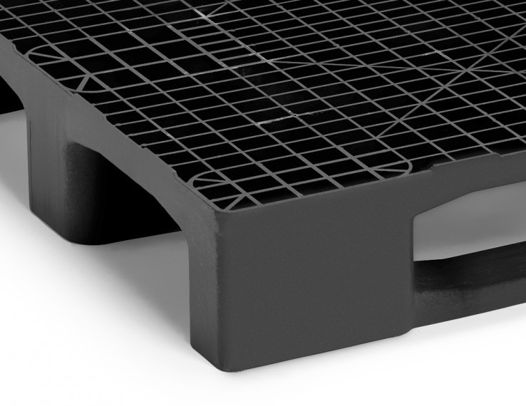Palet Monobloque 3 Patines 800 x 1200 Ref.LOGIC PRO 1208-G3 