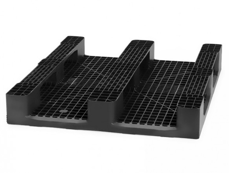 Palet Monobloque 3 Patines 1000 x 1200 Ref.LOGIC PRO 1210-G3 