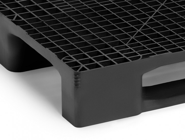 Palet Monobloque 3 Patines 1000 x 1200 Ref.LOGIC PRO 1210-G3 