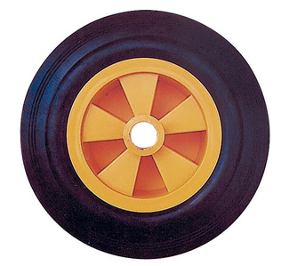 Rueda de Caucho Llanta Plástica 200 x 45 mm Ref.5417816