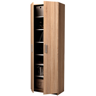 Armario Multiestantes 2 Puertas 35,6 x 60 x 180 cm