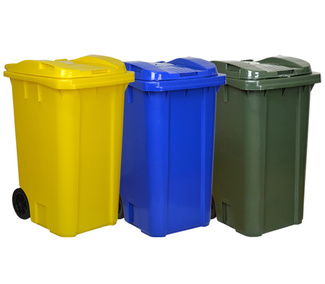 Contenedor de Basura 240 litros en PEHD 
