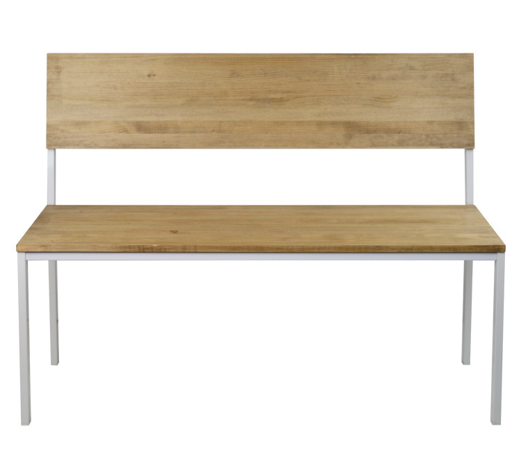 Banco Desmontable Sostenible de Madera iCub con Respaldo