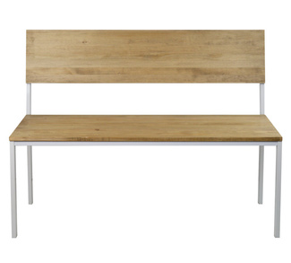 Banco Desmontable Sostenible de Madera iCub con Respaldo