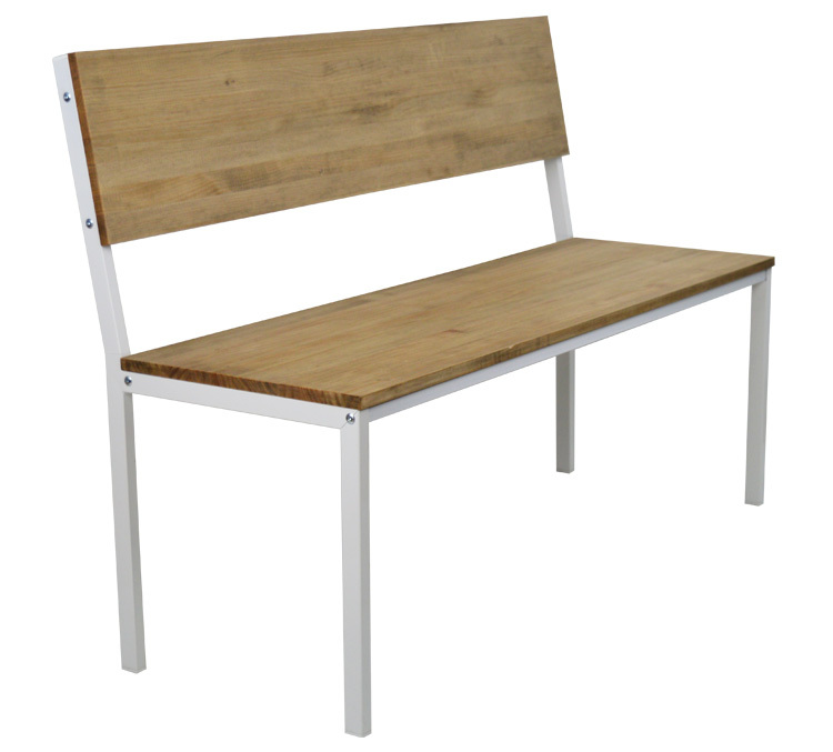 Banco Desmontable Sostenible de Madera iCub con Respaldo