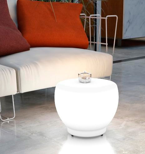Mesa OU Iluminada sin Cristal  40 x 31 cm