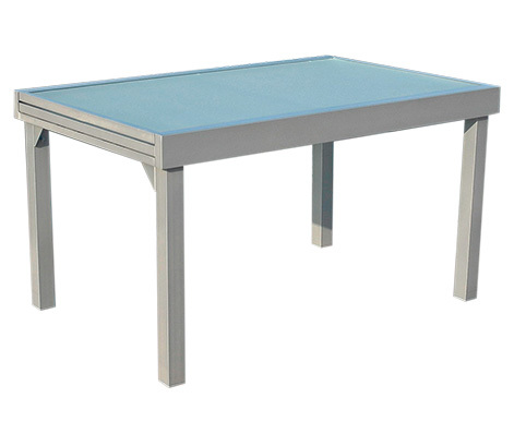 Mesa Rectangular Extensible Benidorm en Aluminio Ref.PI-082