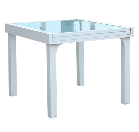 Mesa Cuadrada Extensible Ibiza en Aluminio Ref.PI-522