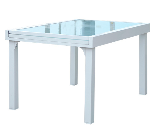 Mesa Rectangular Extensible Ibiza en Aluminio Ref.PI-085