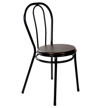 Silla Bistrot Asiento Mdf y PVC