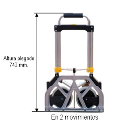 Carretilla de Aluminio Plegable Ref.2083