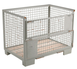 Alquiler Jaula Europool Gitterbox Usada 835 x 1240 x 970 mm 