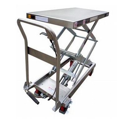 Mesa Elevadora Manual Inoxidable 350 kg Ref.10156-T