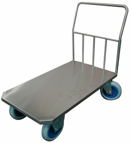 Carro Plataforma Inoxidable Ruedas Impinchales Ref.6171