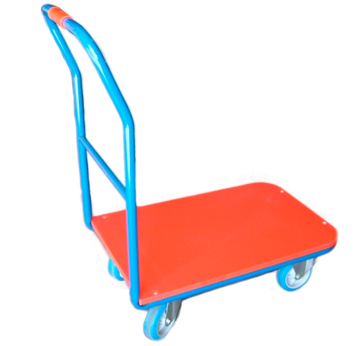 Carro Plataforma con Asas de Empuje Ref.6001