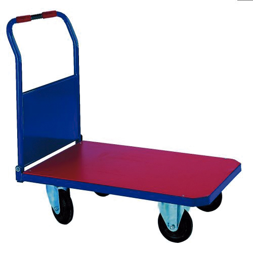 Carro Plataforma Abatible Ruedas Macizas