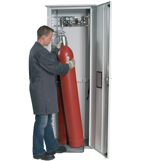 Caseta Botellas de Gases Mod.GOD.215.070.R